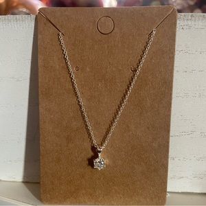 Sterling silver dainty necklace